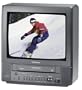 Toshiba MV13M2 13-Inch TV/VCR Combo , Black