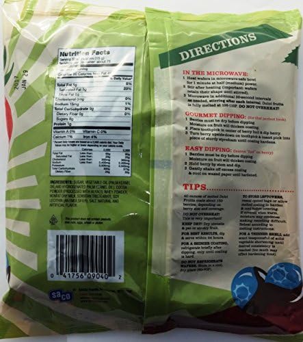 Dolci Frutta Hard Chocolate Shell, 40 Ounce Bag