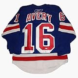 Review   / Sean Avery New York Rangers Autographed Authentic Jersey (Blue)