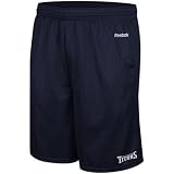 NFL Reebok Tennessee Titans Navy Blue Johnson Mesh Shorts (XXX-Large)