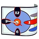 Contemporary Aluminum Desk Clock - Modern Deco