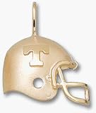 Tennessee Volunteers T Helmet Pendant - 14KT Gold Jewelry