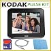 Kodak Pulse 7-Inch Wi-Fi Digital Frame with 512MB Internal Memory + Accessory Kit
