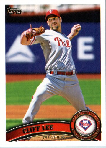 2011 Topps Limited Edition Baseball Card # PHI1 Cliff Lee Philadelphia Phillies P In a protective screwdown display case!