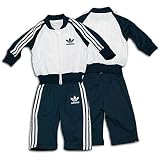 adidas Originals Infants Baby Superstar Tracksuit ( sz. 9MO, Dark Navy/White )