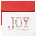 Joy Letterpress Holiday Cards