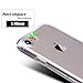 iPhone 7 Case, TOMKAS Transparent Thin Clear Gel Skin Case Silicone Shockproof 4.7