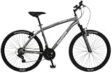 Mongoose Montana Men's Mountain Bike (26-Inch Wheels, Grey)