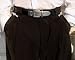 Herren Hose Schwarz Bundfaltenhose von stahl-moden Anzug Herrenhose mit Stickerei und Bundfalte