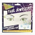Face Jewels - Blue and Green