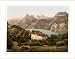 Axenfels with Urirothstock (Urirotstock) Lake Lucerne Switzerland, c. 1890s, (L) Library Image