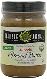 Maisie Janes Organic Almond Butter Smooth, 12-Ounce (Pack of 2)