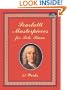Scarlatti Masterpieces for Solo Piano: 47 Works (Dover Music for Piano)