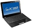 Asus Eee PC 1005P 25,7 cm (10,1 Zoll) Netbook (Intel Atom N450 1.6GHz, 1GB RAM, 160GB HDD, Win 7 Starter) schwarz