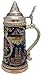 Essence of Europe Gifts 1 Liter | OktoberfestHaus Large Beer Stein Tankard Mug Hand-Painted Engraved Munich Oktoberfest Beer Stein With Metal Lid Beer Mugs for Men