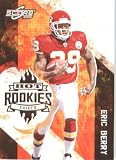 2010 Score Hot Rookies Football Card # 10 Eric Berry Kansas City Chiefs In A Protective ScrewDown Case!