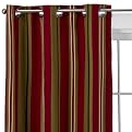 Woolrich&reg; Stripe Window Panel - Red/Brown