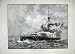 1889 WELLS FINE ART H.M.S VICTORIA FIRST-CLASS WAR SHIP
