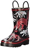 Western Chief Dino Fossils Rain Boot (Toddler/Little Kid), Black, 10 M US Toddler