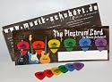 Dunlop Tortex Standard Plektrum Set, 6 St&uuml;ck, 0,5-1,14 mm