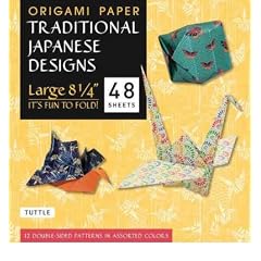 [Origami Paper Traditional Japanese Designs Large [With Origami Paper]]Origami Paper Traditional Japanese Designs Large [With Origami Paper] BY Tuttle Publishing(Author)Paperback