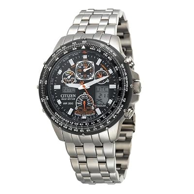 Citizen Mens Eco-Drive Skyhawk A-T Titanium Watch #JY0010-50E Citizen Mens Eco-Drive Skyhawk A-T Titanium Watch #JY0010-50E
