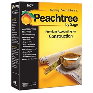 Peachtree By Sage Premium Accounting for Construction 2007