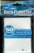 Ultra Pro Deck Protector For Collectible Gaming &amp; Sports Cards - Powder White Color - Pack of 50 Protectors