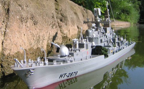 RC russischer Zerstörer Sowremennij-Klasse Komplettset RTR
