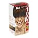 Garnier 100% Color Intense Gel-Creme Color, Permanent, Light Coppery Mahogany Brown 654 (Pack of 3)