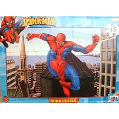 Mika Puzzle; The amazing Spiderman; 15 Teile