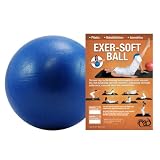 Yoga-Mad Exer-Soft Ball 7" Blue