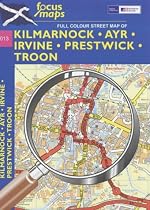Full-Colour Street Map of Kilmarnock, Ayr, Irvine, Prestwick, Troon: 013