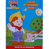 FisherPriceLittlePeopleColorByNumbersReadyforanAdventure!96pages
