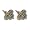 New Orleans Saints Post Stud Logo Earring Set Charm Gift Nfl Image #1