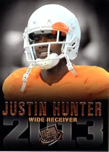 2013 Press Pass Football Card #19 Justin Hunter WR - Tennessee / Tennessee Titans (RC - Rookie Card) NFL Trading Cards