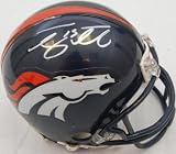 Tim Tebow Autographed Hand Signed Denver Broncos Mini Helmet - Hologram & Coa