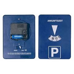 Elektronische Parkscheibe Parkuhr mit Uhr