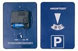 Elektronische Parkscheibe Parkuhr mit Uhr