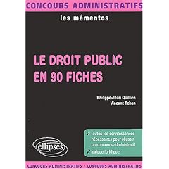 Le droit public en 90 fiches