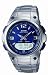 Casio WVA-109HDU-2BVER Mens Combi Bracelet Watch