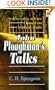 John Ploughmans Talks
