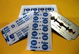 100 Crystal SUPER + Platinum Razor Double Edge Safety Razor Blades A.K.A Israeli Personnas