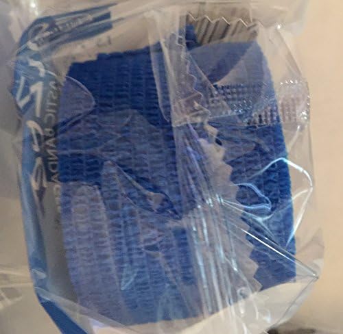 Royal Blue CotZee Self Adhesive Bandage 1.5" x 6 yards (stretched) 6 rolls