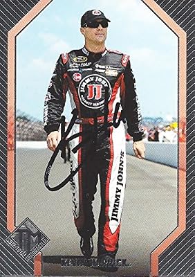 AUTOGRAPHED Kevin Harvick 2012 Press Pass Total Memorabilia (Jimmy Johns Racing) Signed Collectible NASCAR Trading Card with COA