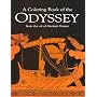 A Coloring book of the Odyssey from the art of Ancient Greece