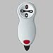 APOTA33062 - Wireless Remote, 50 Range, 1-7/8x4-1/2x3/4, Black/Silver