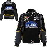 Chase Authentics Jimmie Johnson Lowe's Black Twill Uniform Jacket