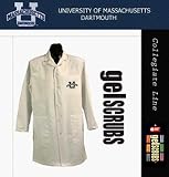 Massachusetts ( Dartmouth ) Corsairs Long Lab Coat from GelScrubs - B000BJHAFI