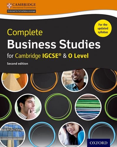 Complete Business Studies for Cambridge IGCSE and O Level